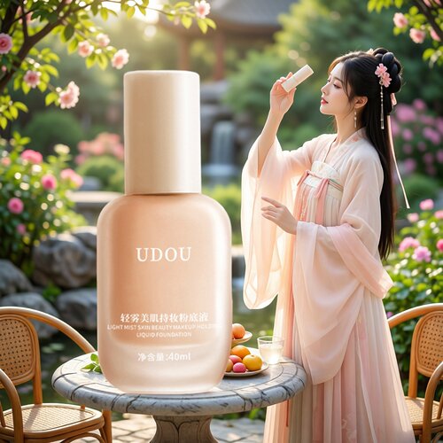 梦妆养肤持妆粉底液不易脱妆遮瑕保湿不卡粉提亮水润bb霜粉底棒女