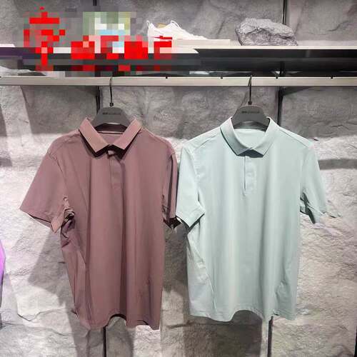 安踏新简约休闲男短袖POLO衫T恤