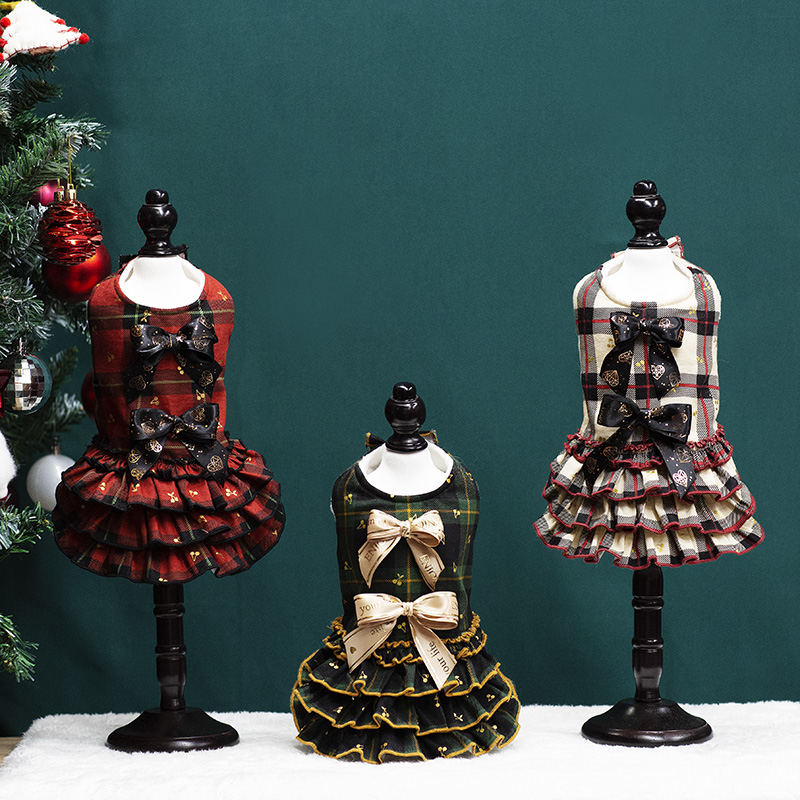 joycelele宠物泰迪红色猫狗比熊