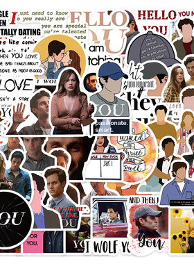 52张YOU (Netflix)贴纸笔记本电脑行李箱保温杯装饰防水手机贴画