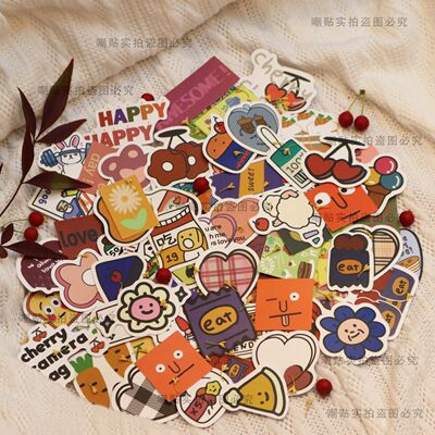 180张ins风少女心可爱甜味贴纸