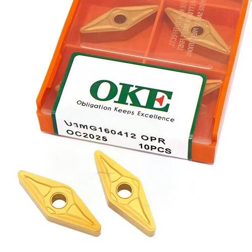 株洲OKE 数控车刀片 VNMG160412-OPR OC2025 加工钢件 正品保证