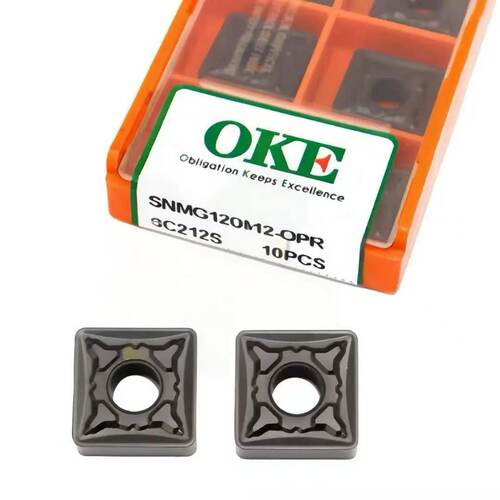 株洲OKE 数控车刀片SNMG120408/120412-OPR OC2125 加工钢件 正品