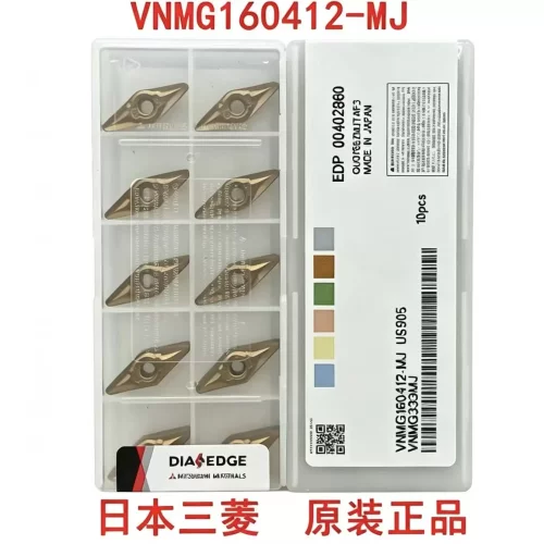 正品日本三菱菱形数控外圆车刀片VNMG160412-MJ US908 R1.2角度