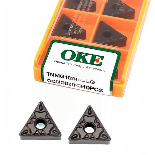 株洲OKE 数控车刀片TNMG160408/160404-LQ OC2125 加工钢件 正品