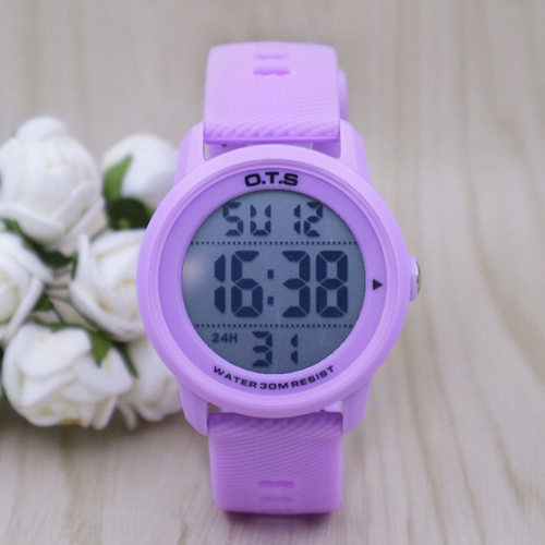 夜光户外防水电子表OTS青少年