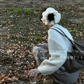 法式 温柔风白色花边大号发圈女软糯气质低马尾头花氛围感发圈发饰
