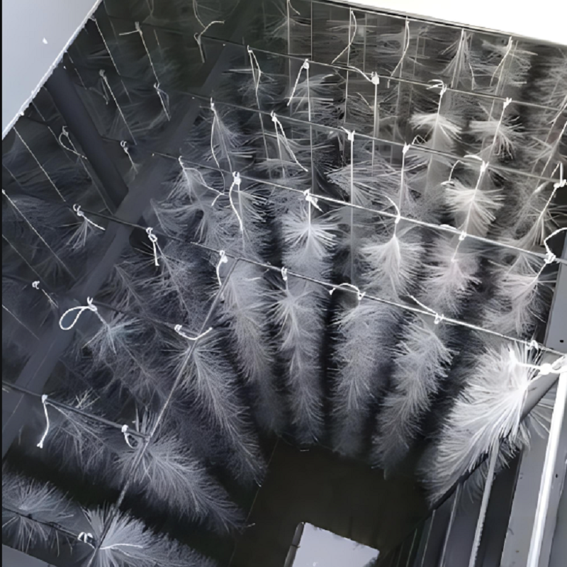 加密立体弹性填料好厌氧生化池污水处理挂膜培菌软性毛刷婚庆装饰