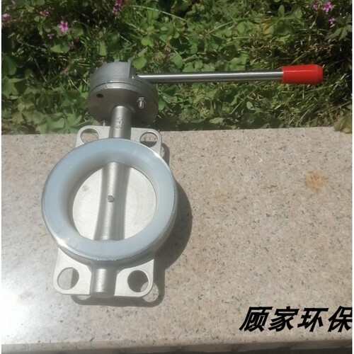 CF8新款304不锈钢手动蝶阀