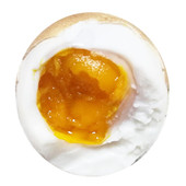 包邮 生 咸鹅蛋6枚130克东北农家新鲜土鹅蛋手工低盐腌制卤蛋熟