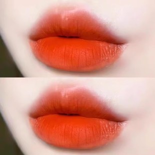 橘色唇釉血橙色烂番茄胡萝卜色口红平价孕妇可 彩妆 Bingo 自然