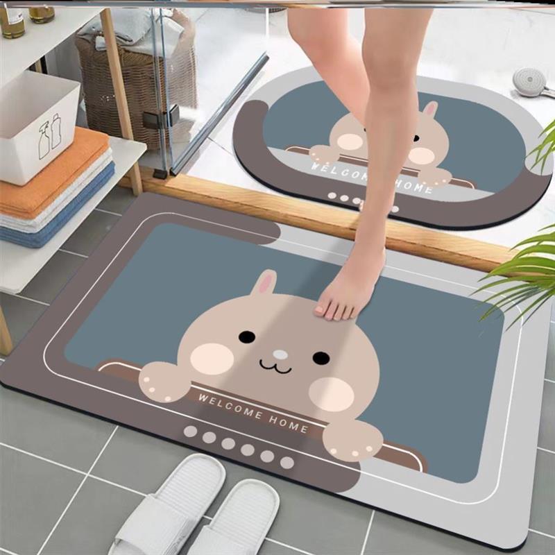 bath mat bathroom carpet toilet bedroom rugs toilet mats 居家布艺 家用脚垫 原图主图