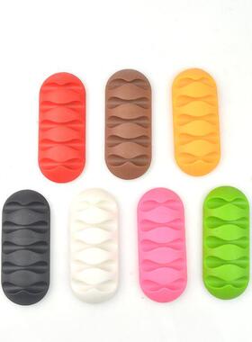 Cable Holder Organizer Cord Desk Wire Clips Self-Adhesive