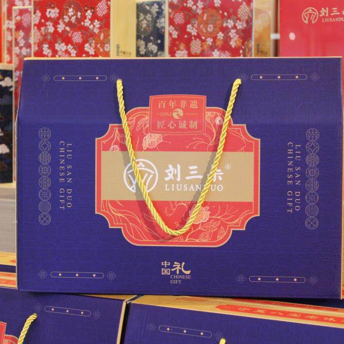 宁夏特产刘三朵礼盒八宝茶图片