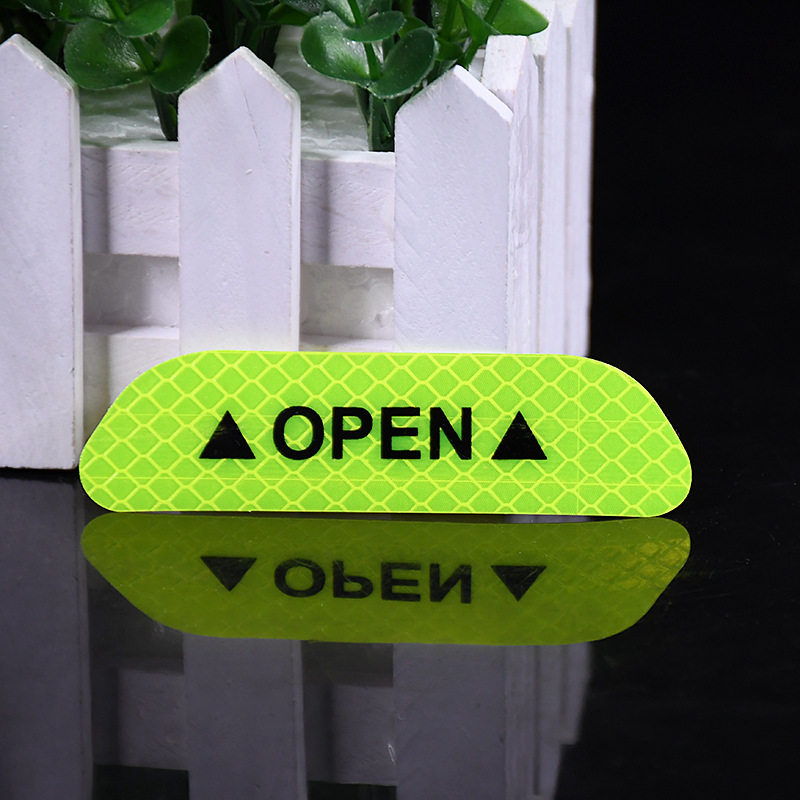 钻石级反光贴头盔电动电瓶摩托车汽车贴纸条安全警示标识夜光高亮