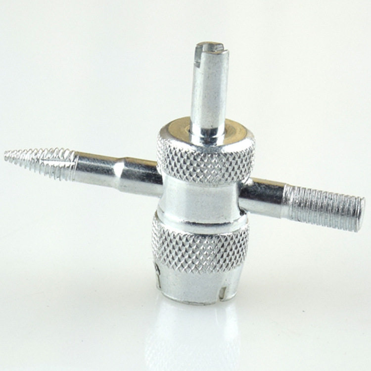 放气神器汽车轮胎美式气嘴气门芯拆装工具气门芯扳手钥匙多功能开