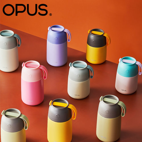 opus焖烧杯316不锈钢保温