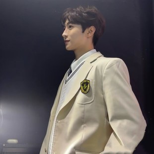 西裤 西装 子制 宽松正装 新选奈良川介dk日系黄色西服外套男春秋K季