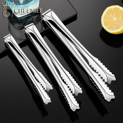 304冰夹防滑不锈钢夹子冰块夹冰糖冰粒水果小夹子厨房配料食品夹