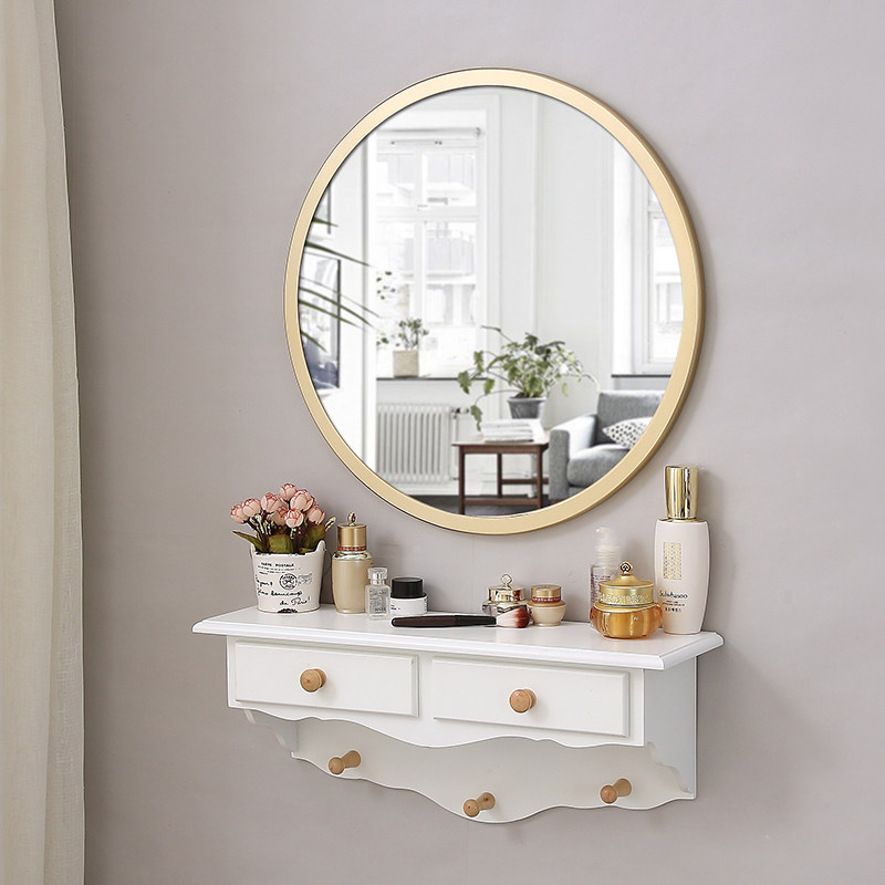 Economic type Mirror Wall-mounted Container handling modern Wash station simple and easy Storage balcony Wall hanging dresser explosion-proofin the Residential furniture , Tables , Dressing/Desk  category - from Buy2taobao.com to provide professional Taobao agent buy service