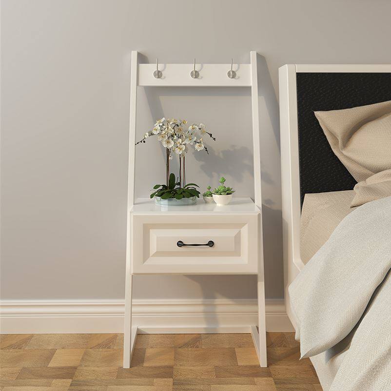 Northern Europe Ladder bedside cupboard Coat rack one Clothes hanger Homestay Bedside Coat Storage Shelf bedroom High cabinetin the Residential furniture , Cabinet , Bedside cabinet  category - from Buy2taobao.com to provide professional Taobao agent buy service