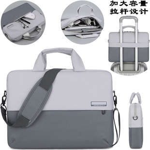 大容量电脑包手提适用苹果华为15联想y9000p拯救者r9000游戏本15.6寸单肩13戴尔y7000华硕14男女13.3笔记本16