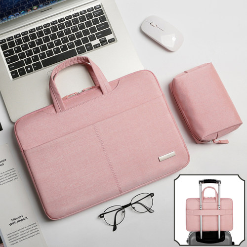 笔记本电脑包手提适用华为matebook联想女14苹果macbook15点6寸小新air13.3内胆包pro15.6荣耀HP16保护套