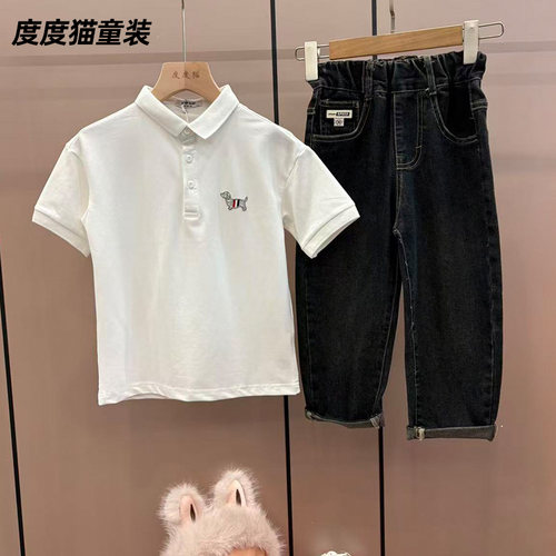 半袖纯棉新款夏季外贸尾单男装