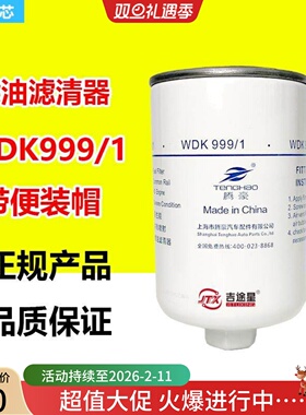 WDK999/1帽柴油滤芯1117011-630-0000W精滤F0005适配云内轻卡奥威