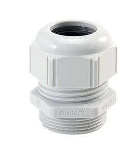 防水接头格兰SKINTOP ST-M12x1.5 53111400塑料电缆普lapp浅灰色