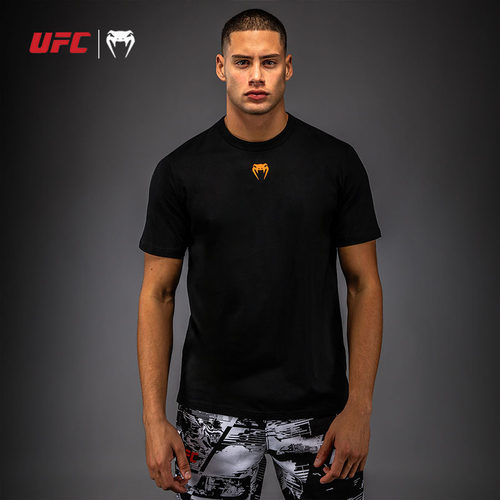 VENUM毒液 UFC5.0格斗周男短袖T恤运动健身训练跑步格斗休闲
