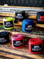 Venum Venom Boxing Bandage for Men and Women, Sanda Hand Wraps, Muay Thai Hand Wraps, Fighting Hand Protector Elastic Band 4m