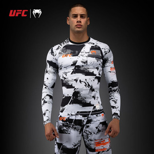 VENUM毒液UFC5.0 格斗周男长袖紧身衣运动拳击健身训练跑步上衣