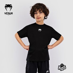 VENUM毒液 Contender儿童纯棉经典短袖T恤健身训练跑步运动上衣