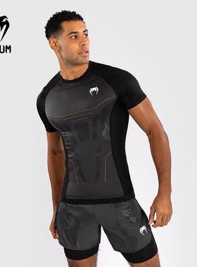 VENUM 毒液 Technical 3.0短袖新款男紧身衣运动拳击服健身训练衣