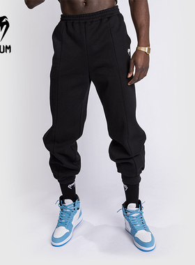 VENUM 毒液VORTEX XL 男士宽松卫裤束脚黑色跑步裤运动休闲长裤