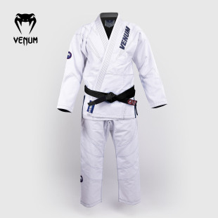 VENUM毒液 Elite 5.0新款巴西柔术道服柔术服训练服套装白色