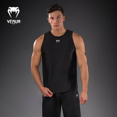 VENUM毒液Lazer速干背心男运动无袖健身跑步圆领T恤