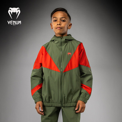 VENUM毒液 Vectra儿童运动卫衣外套时尚拉链连帽轻盈款