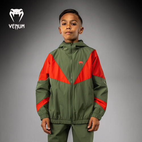 VENUM毒液 Vectra儿童运动卫衣外套时尚拉链连帽轻盈款