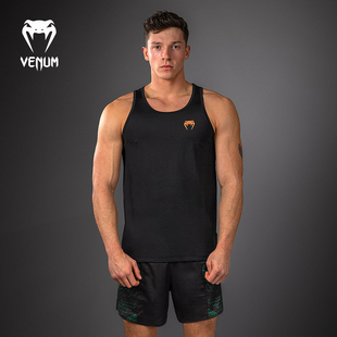 VENUM毒液Contender男运动背心运动无袖健身跑步训练格斗圆领T恤
