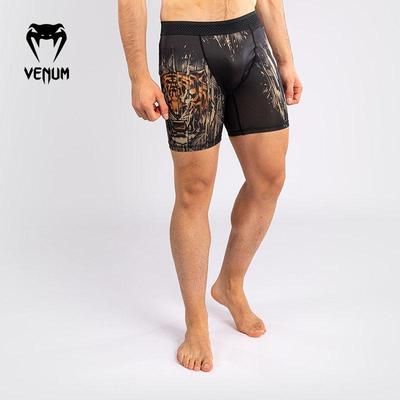 VENUM毒液 Tiger男紧身短裤运动健身跑步防磨柔术格斗训练裤