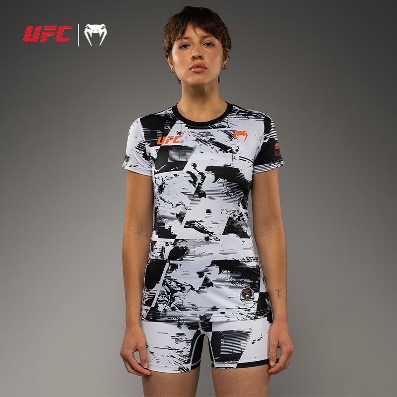 VENUM毒液UFC5.0格斗周 女速干圆领T恤健身训练跑步格斗搏击上衣