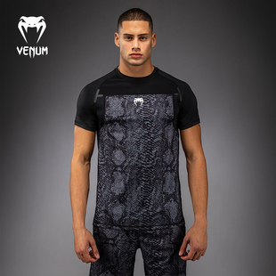 VENUM毒液G-Fit Scales速干短袖T恤运动健身训练跑步格斗