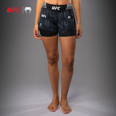 VENUM毒液UFC5.0格斗之夜女运动短裤格斗健身运动训练跑步裤