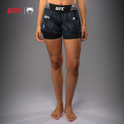 VENUM毒液UFC5.0格斗之夜女运动短裤格斗健身运动训练跑步裤