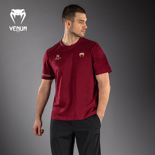 VENUM毒液Rajadamnern联名男短袖T恤运动健身训练跑步格斗休闲