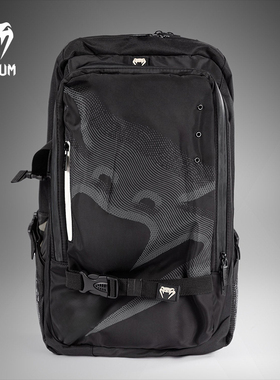 VENUM毒液Shockwave运动背包健身大容量户外登山旅行黑色简约包