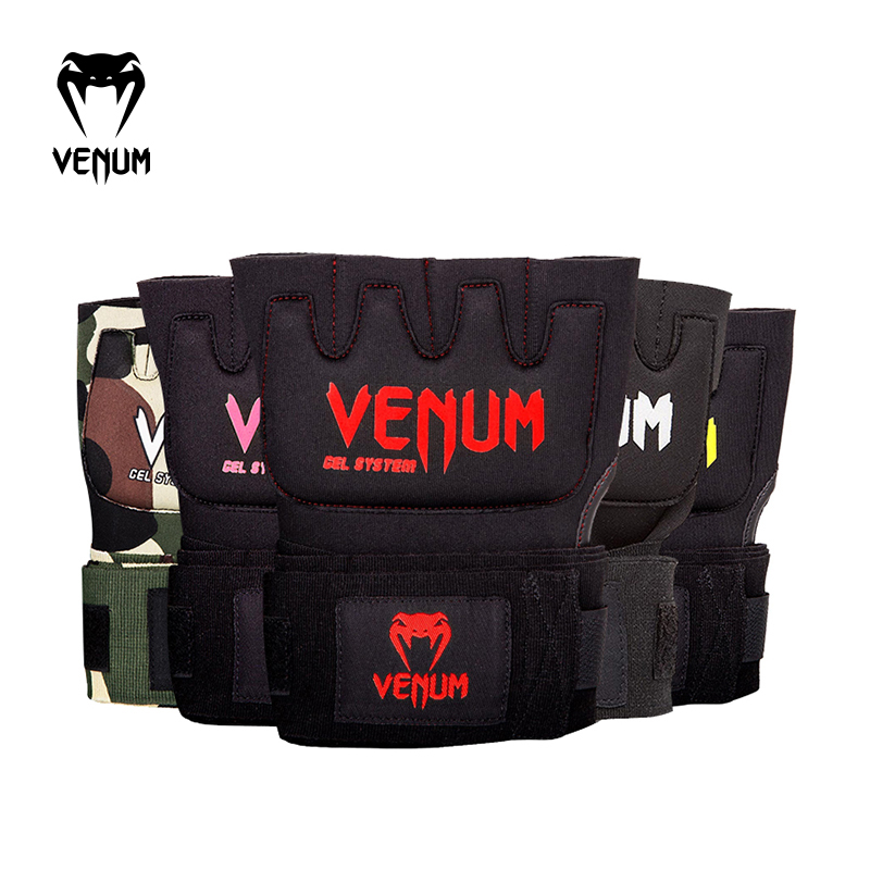 VENUM 毒液缠手绑带 半指凝胶手套拳套打沙袋散打护手布绷带护具 运动/瑜伽/健身/球迷用品 拳击护具 原图主图