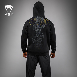 VENUM毒液Serpenti男卫衣外套运动连帽健身训练跑步休闲